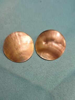 Clip On Seashell Earrings